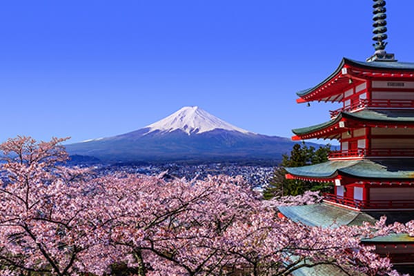 Alternative spots to view Mt. Fuji without visiting the mountain directly.